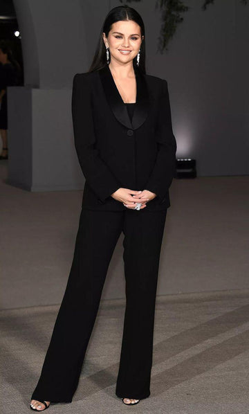 Classic Black 2pc Suit For Women- Elegant, Modern, Partywear & Weddings