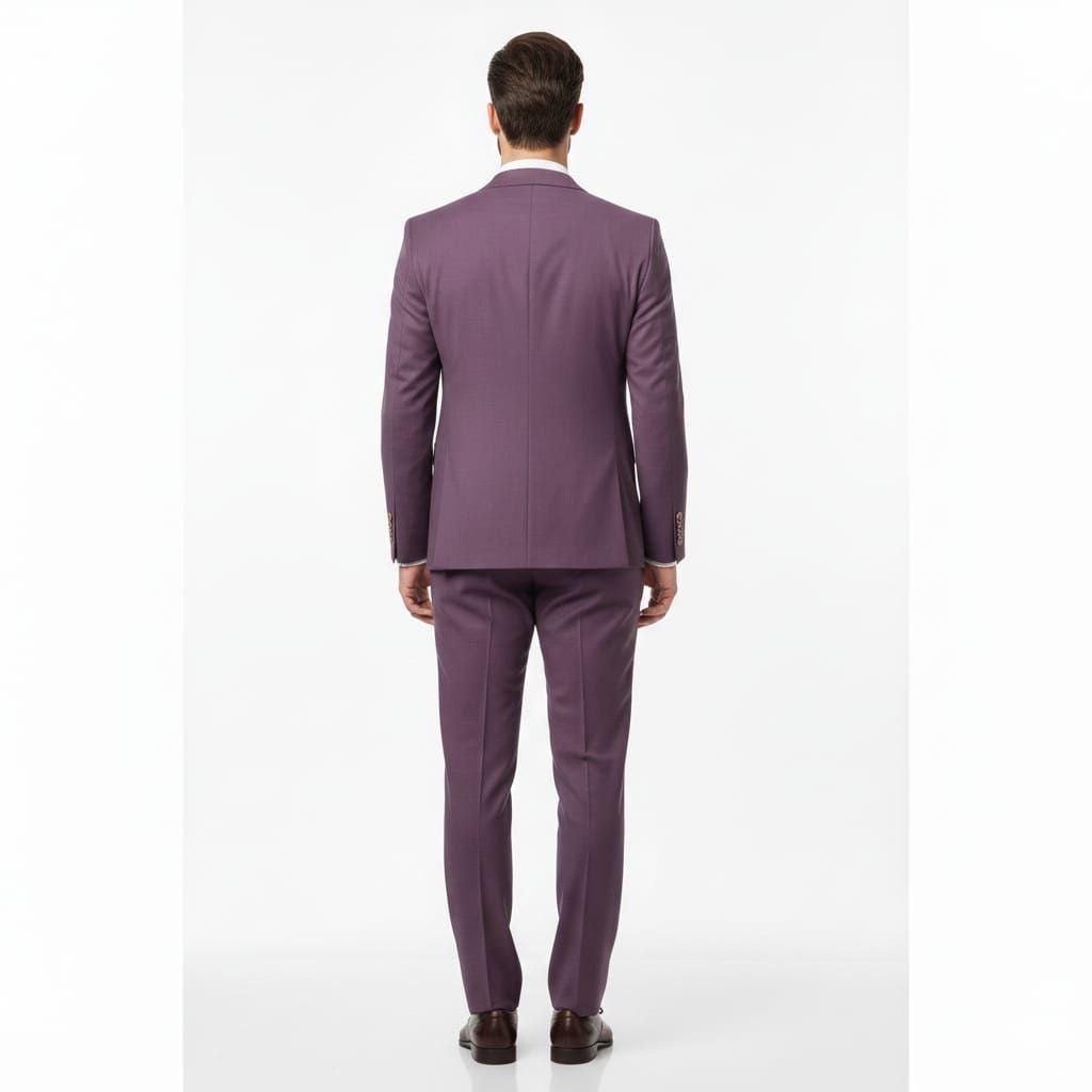 Classic Purple Three piece For Men Partywear, office wear, Wedding, Grooms & Groomsman