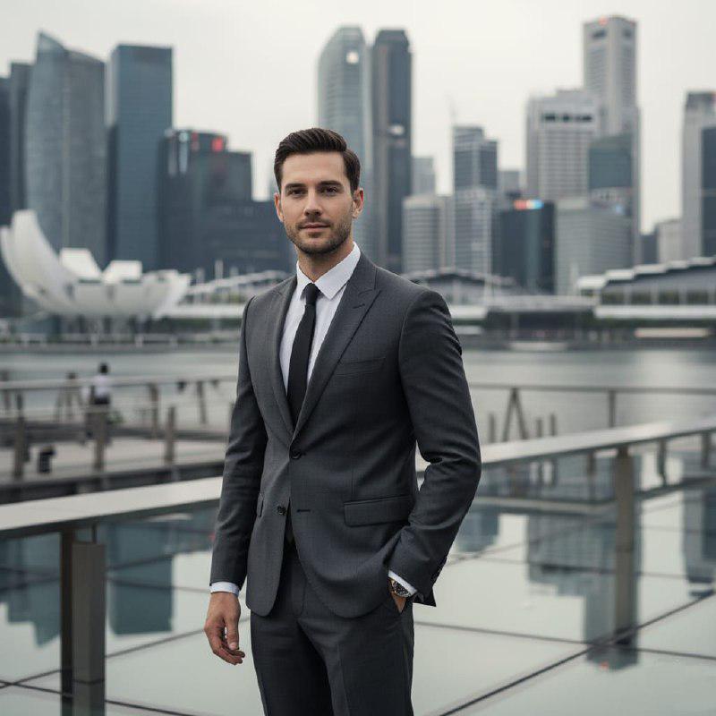 Classic Slim Fit Dark Grey 2pc Suit For Men Wedding, Grooms & Groomsman